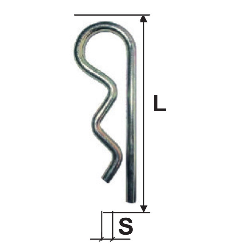  MK   RUGÓS BIZTOSÍTÓSZEG - 2.0MM / 50MM  termék fő termékképe