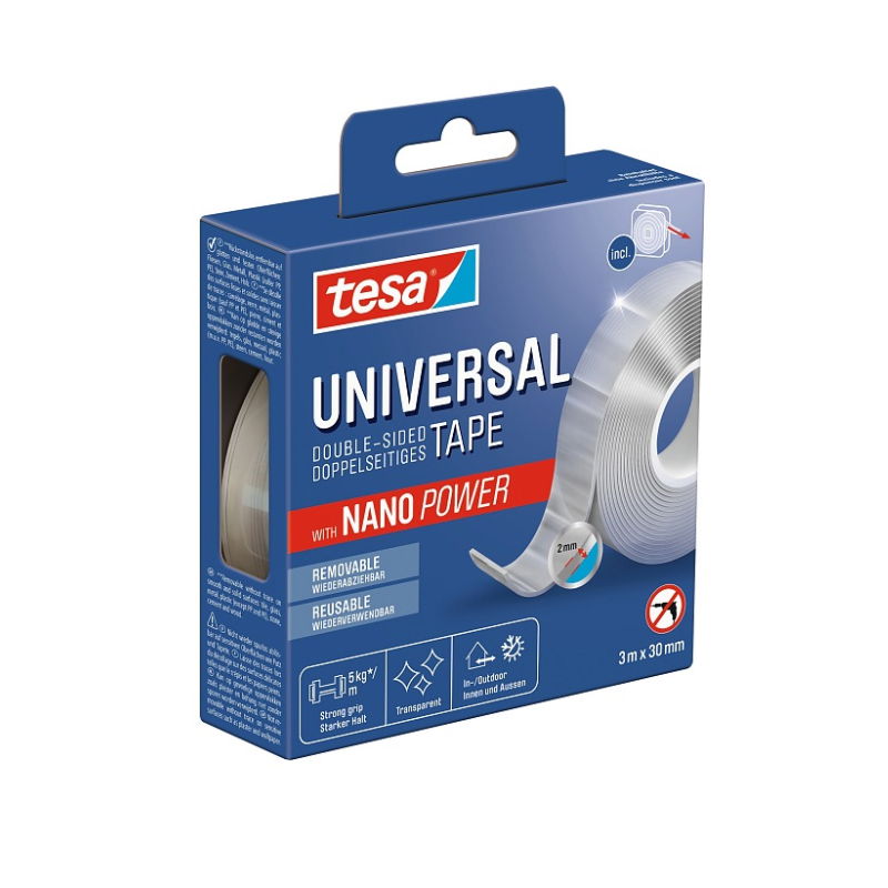  TESA   KÉTOLDALÚ RÖGZÍTŐSZALAG, EXTRAERŐS - 30MM / 3M  termék fő termékképe
