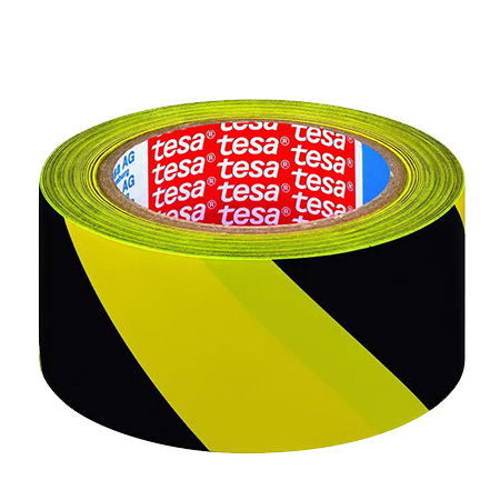  TESA   JELZŐ RAGASZTÓSZALAG - 50MM / 33M - SÁRGA-FEKETE  termék fő termékképe