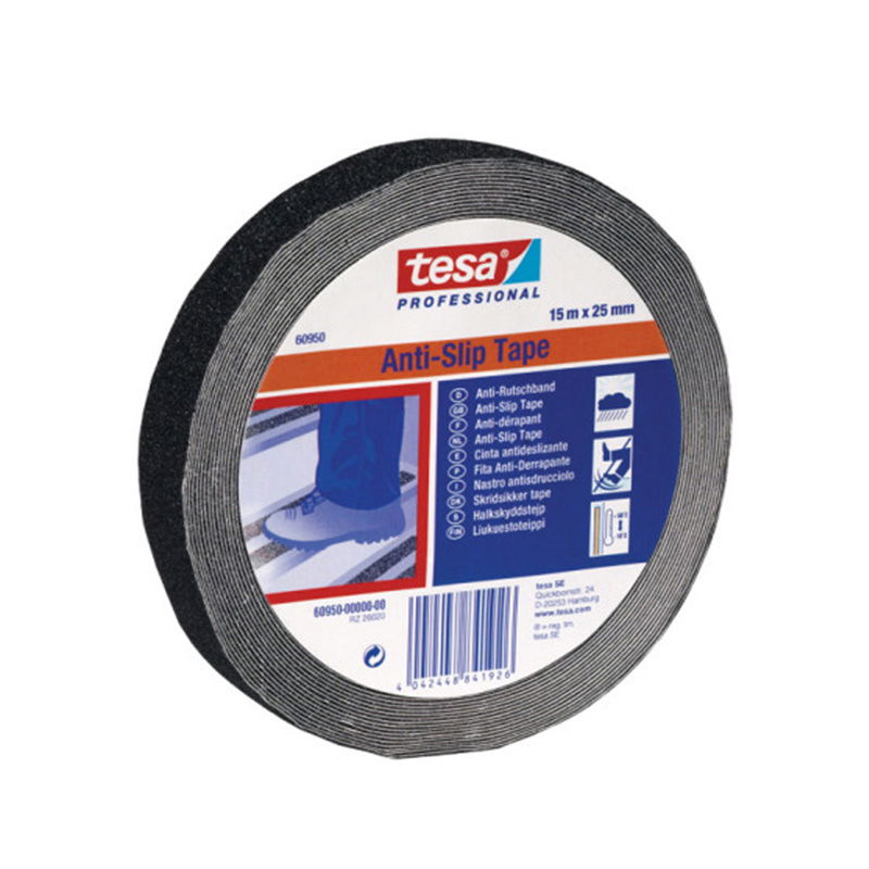  TESA   CSÚSZÁSGÁTLÓ SZALAG, ERŐSÍTETT - 25MM / 15M - FEKETE  termék fő termékképe