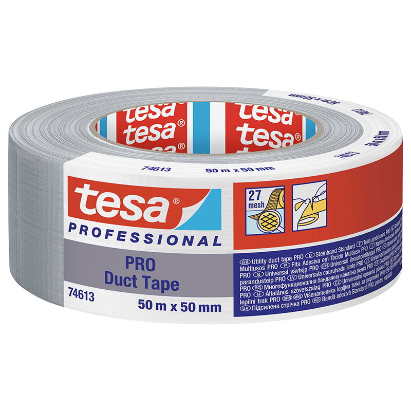  TESA   JAVÍTÓSZALAG, SZÖVETTEL TARTÓS - 50MM / 50M - FEKETE  termék fő termékképe