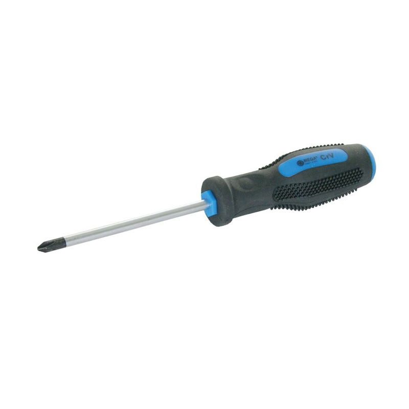  MEGA   GUMÍROZOTT NYELŰ CR-VA CSAVARHÚZÓ - PH0X75MM /K  termék fő termékképe