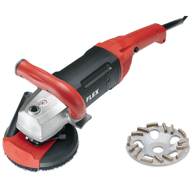 Flex LD 18-7 125 R erőteljes betoncsiszoló Thermo-Jet csiszoló tányérral termék fő termékképe
