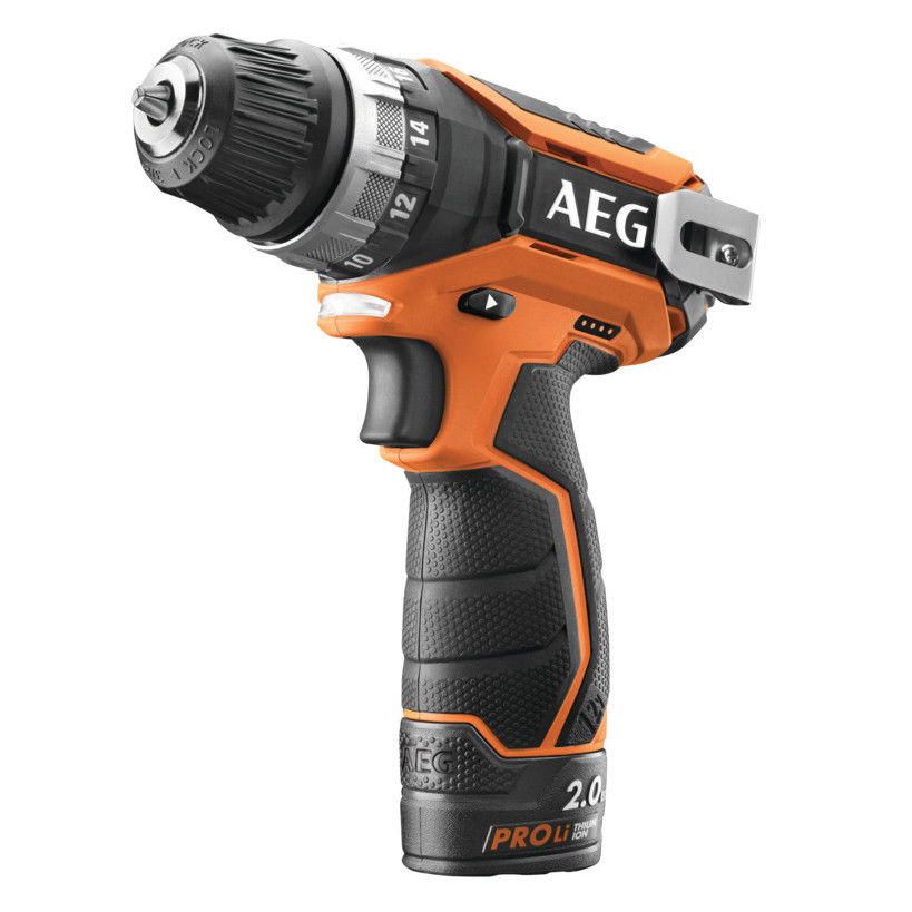 AEG BS 12C2 Li-202C akkus kompakt fúró-csavarozó (2 x 2.0 Ah Li-ion akkuval) termék fő termékképe
