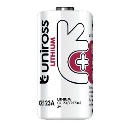 Uniross CR123A 3V industrial lítium fotóelem termék fő termékképe