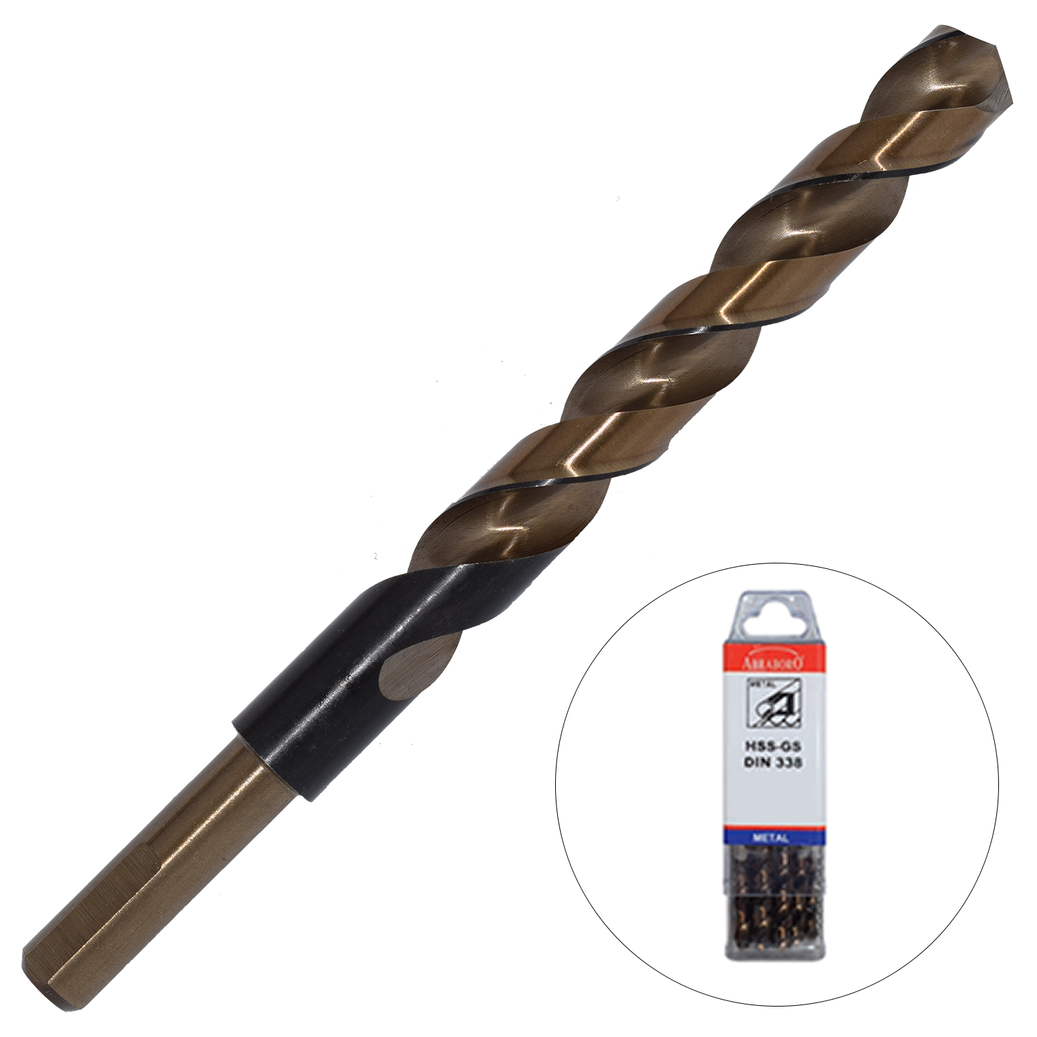 Abraboro 11.0 x 142/94 HSS-GS MULTISPEED köszörült fémfúró szűkített szárral X-Pack, 5 db/csomag termék fő termékképe