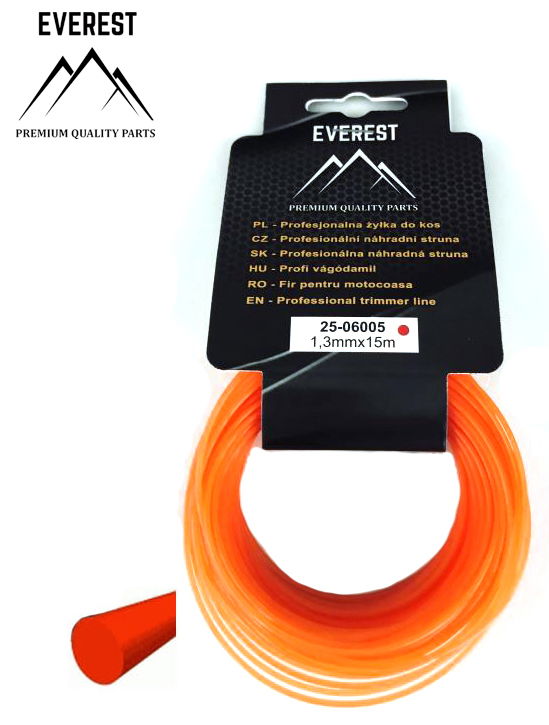  UNIVERZÁLIS   VÁGÓDAMIL KEREK 1,3mm 15M EVEREST  termék fő termékképe