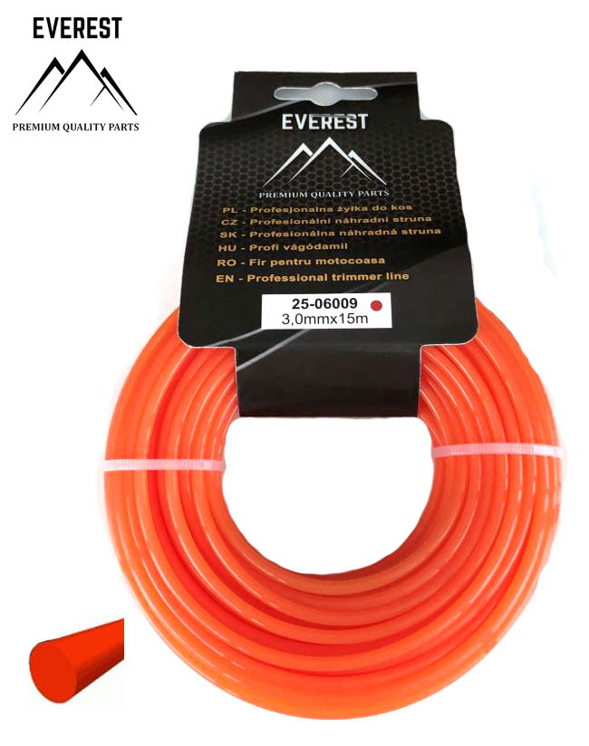  UNIVERZÁLIS   VÁGÓDAMIL KEREK 3,0mm 15M EVEREST  termék fő termékképe