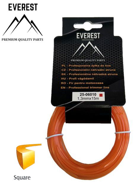  UNIVERZÁLIS   VÁGÓDAMIL NÉGYSZÖG 1,3mm 15M EVEREST  termék fő termékképe