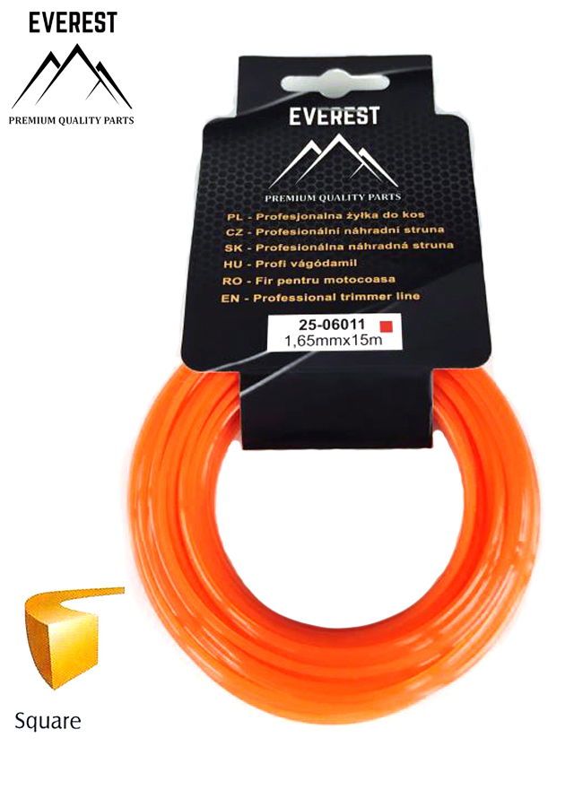  UNIVERZÁLIS   VÁGÓDAMIL NÉGYSZÖG 1,65mm 15M EVEREST  termék fő termékképe