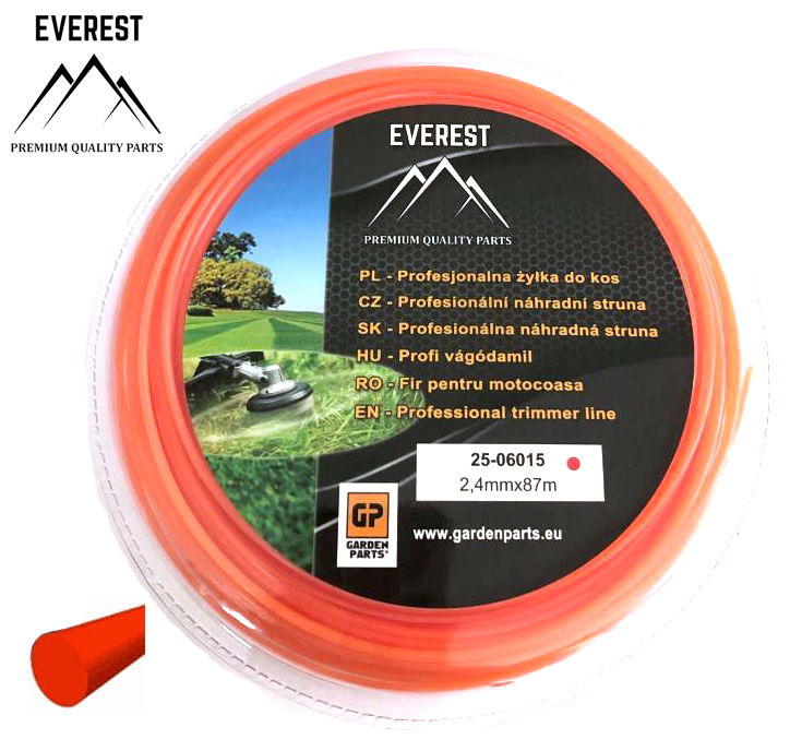  UNIVERZÁLIS   VÁGÓDAMIL KEREK 2,4mm 87M EVEREST  termék fő termékképe