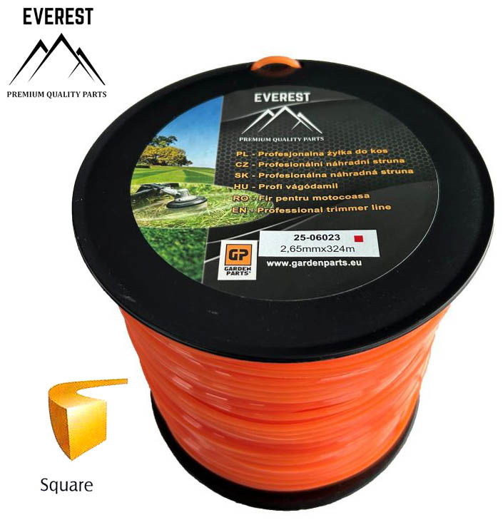  UNIVERZÁLIS   VÁGÓDAMIL NÉGYSZÖG 2,65mm 324M EVEREST  termék fő termékképe