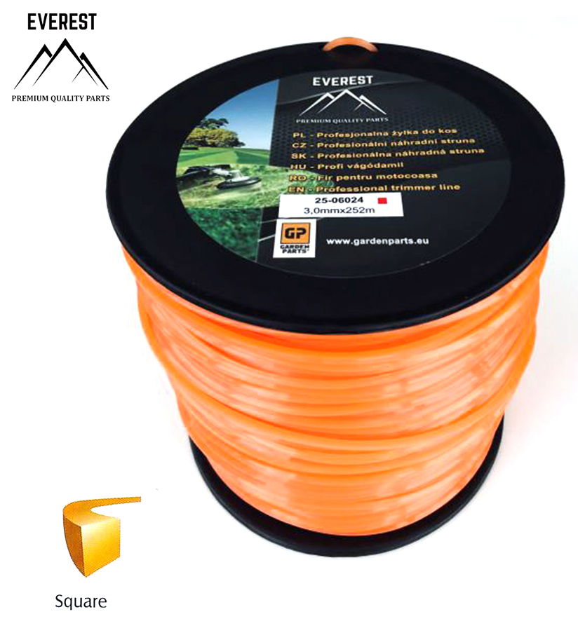  UNIVERZÁLIS   VÁGÓDAMIL NÉGYSZÖG  3,0mm 252M EVEREST  termék fő termékképe