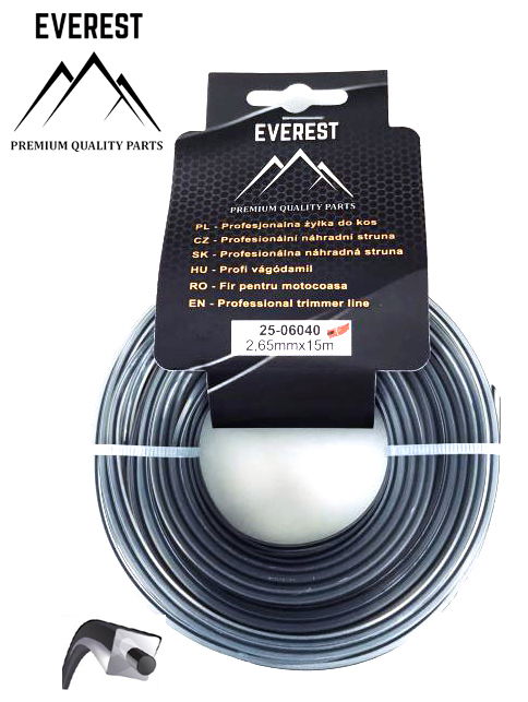  UNIVERZÁLIS   VÁGÓDAMIL DUAL POWER LINE 2,65mm 15M EVEREST  termék fő termékképe