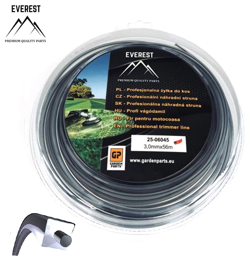 UNIVERZÁLIS   VÁGÓDAMIL  DUAL POWER LINE 3,00mm 56M EVEREST  termék fő termékképe