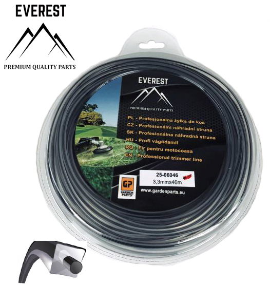 UNIVERZÁLIS   VÁGÓDAMIL DUAL POWER LINE 3,30mm 46M EVEREST  termék fő termékképe