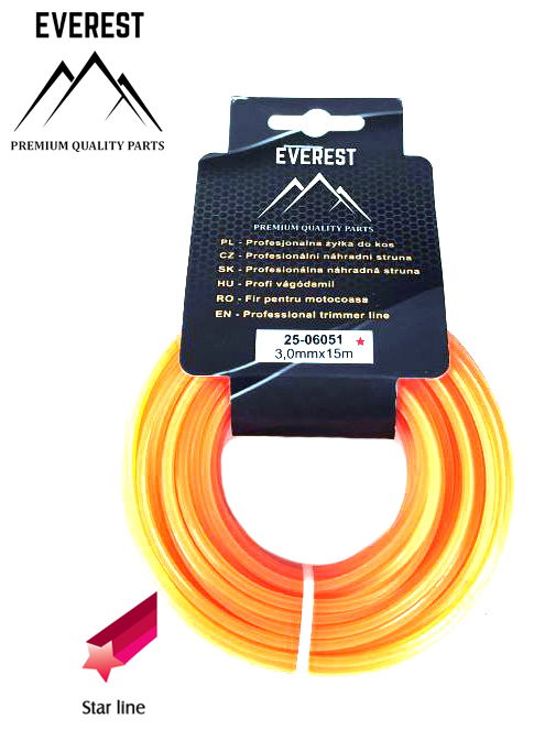     VÁGÓDAMIL CSILLAG 3,0mm 15M EVEREST  termék fő termékképe