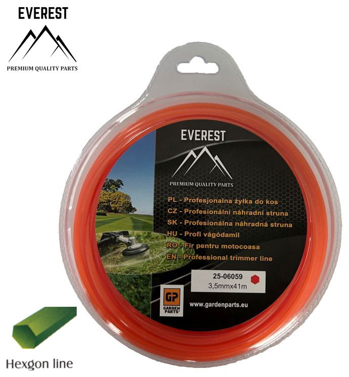  UNIVERZÁLIS   VÁGÓDAMIL HEXAGON LINE 3,50mm 41M EVEREST  termék fő termékképe