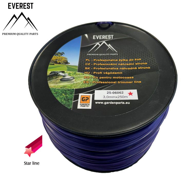  UNIVERZÁLIS   VÁGÓDAMIL CSILLAG 3,0mm 250M PROFESSIONAL EVEREST  termék fő termékképe