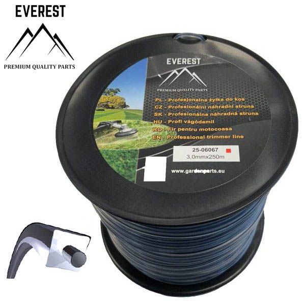  UNIVERZÁLIS   VÁGÓDAMIL DUAL POWER LINE 3,00mm 250M EVEREST  termék fő termékképe