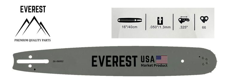  UNIVERZÁLIS   LÁNCVEZETŐ 16".325 1,3mm 66ogn. EVEREST  termék fő termékképe