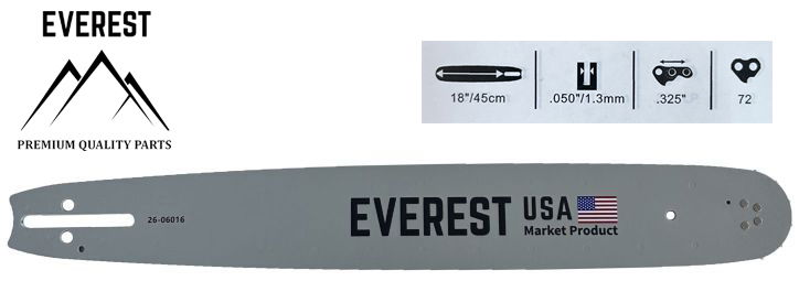  HUSQVARNA   LÁNCVEZETŐ 18".325 1,3mm 72ogn. EVEREST  termék fő termékképe