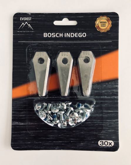  BOSCH   TARTALÉK KÉS ROBOTFŰNYÍRÓHOZ BOSCH -  30 db EVEREST  termék fő termékképe