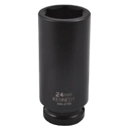 KENNEDY 24 mm hosszú erősített dugókulcs 1/2" -os meghajtóval termék fő termékképe
