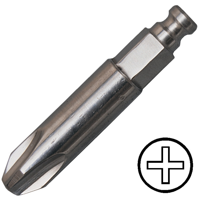 KENNEDY No.2 kereszthornyos csavarhúzó bit 5/16" közvetlen meghajtóval, 94 mm termék fő termékképe