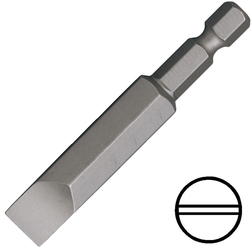 KENNEDY 10.0 mm hornyos csavarhúzó bit 1/4" közvetlen meghajtóval, 70 mm termék fő termékképe