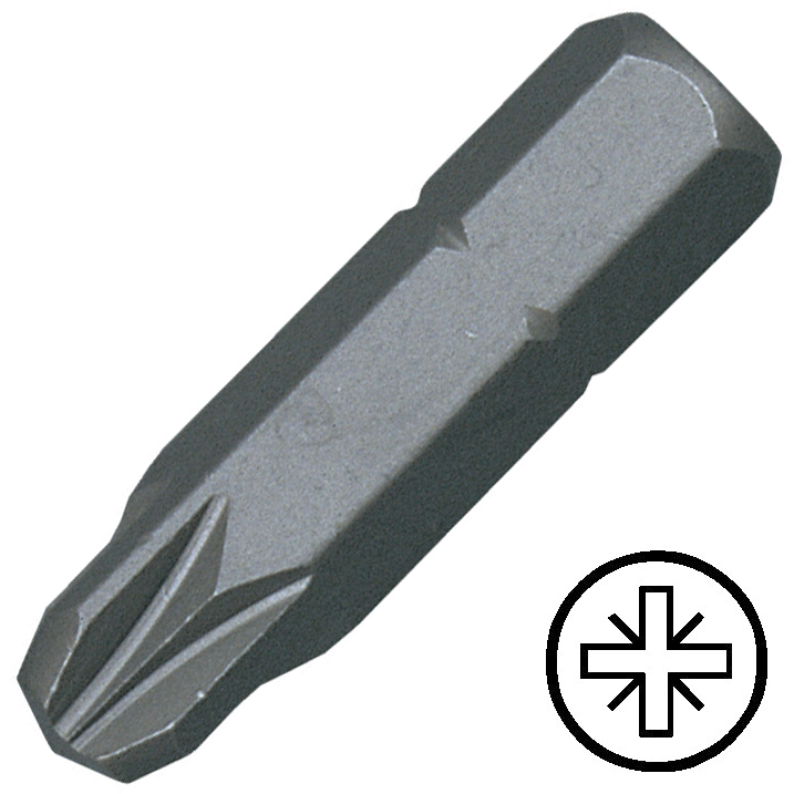 KENNEDY No.3 Pozidriv csavarhúzó bit 5/16" hatszög illesztéssel, 32 mm termék fő termékképe