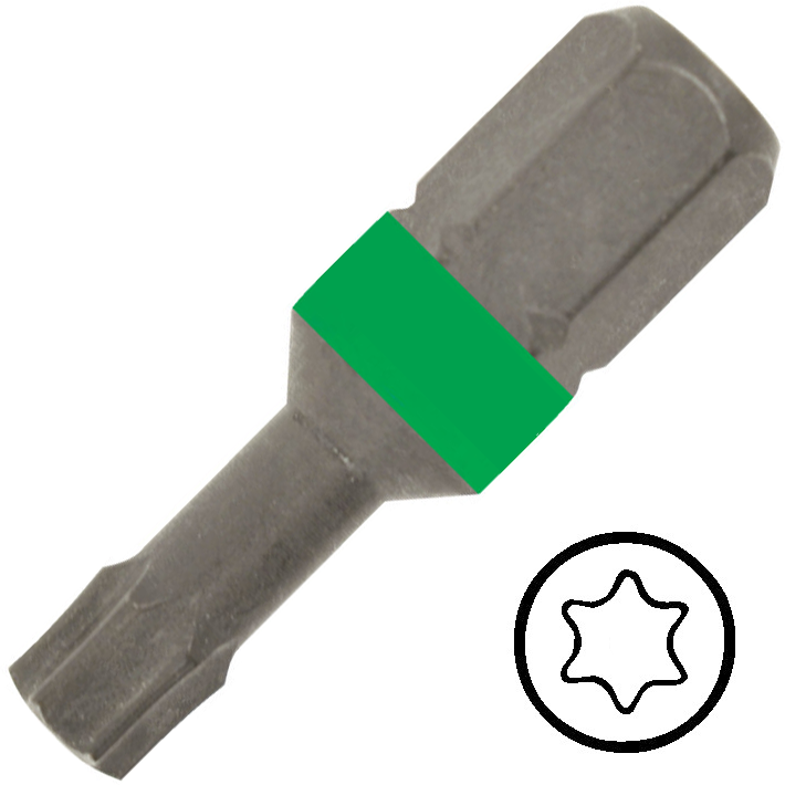 KENNEDY TX20 Torx négyszög csavarhúzó bit 1/4" hatszög illesztéssel, 25 mm termék fő termékképe
