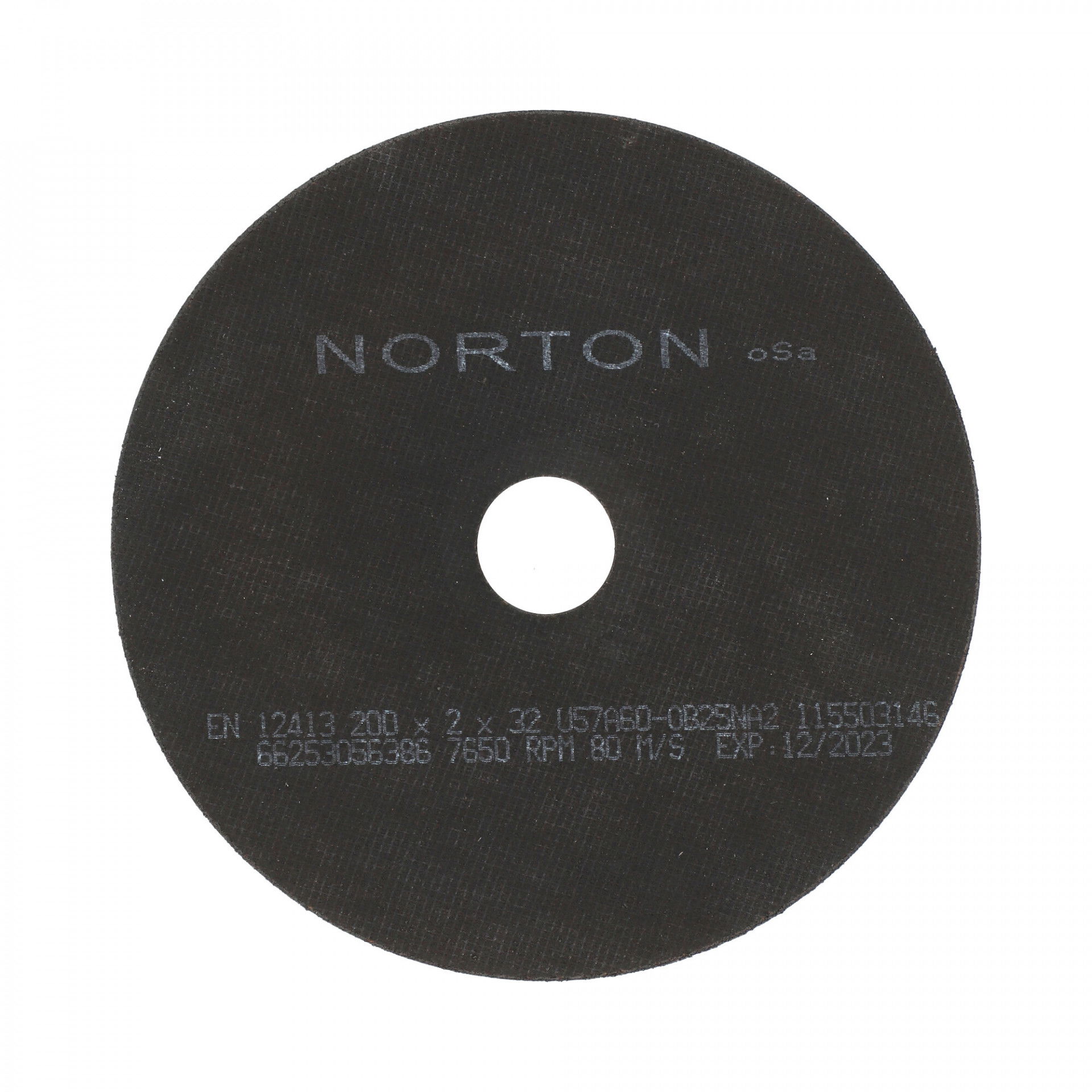 Norton Preciziós gépipari erősítés nélküli vágókorong 200x2x32 mm U57A 60 Q B25, 25 db/csomag termék fő termékképe