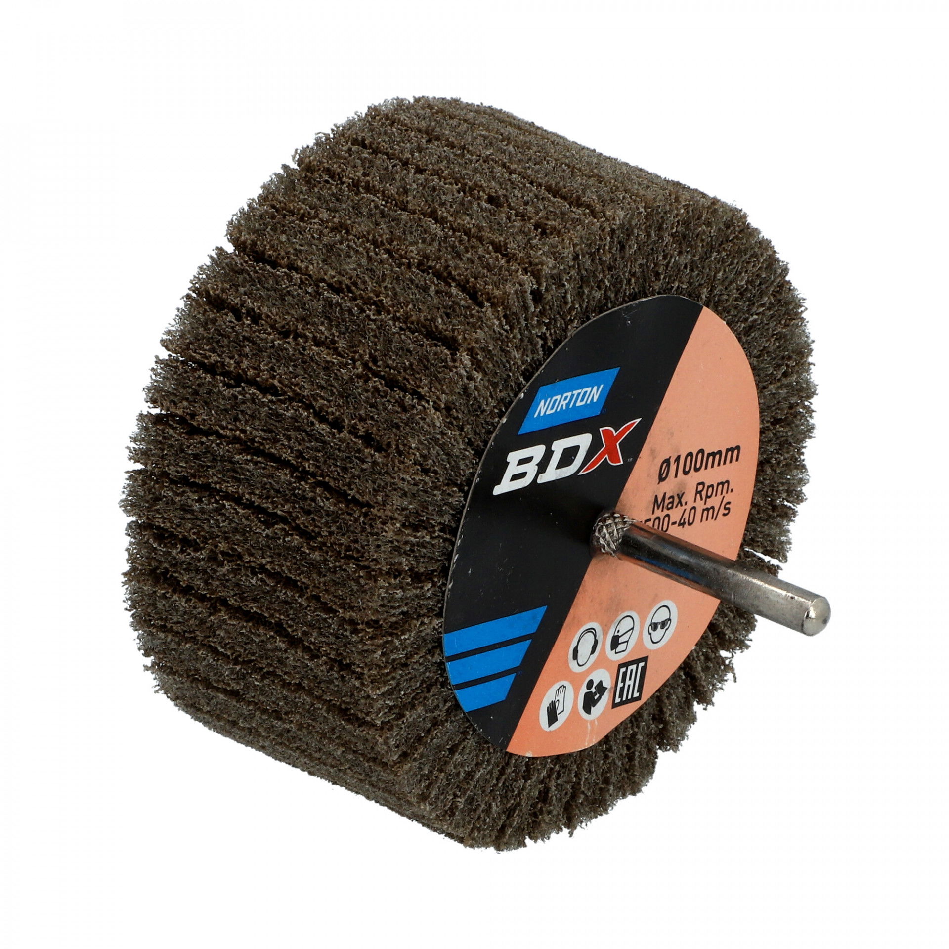 Norton Beartex csapos lamellás csiszolókorong Ø100x50x6mm Medium A, 10 db/csomag termék fő termékképe