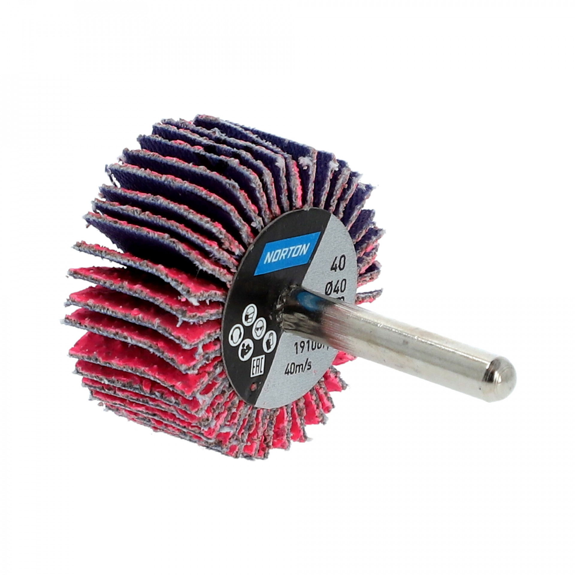 Norton Quantum R928 csapos lamellás csiszolókorong Ø40x20x6mm P40, 10 db/csomag termék fő termékképe