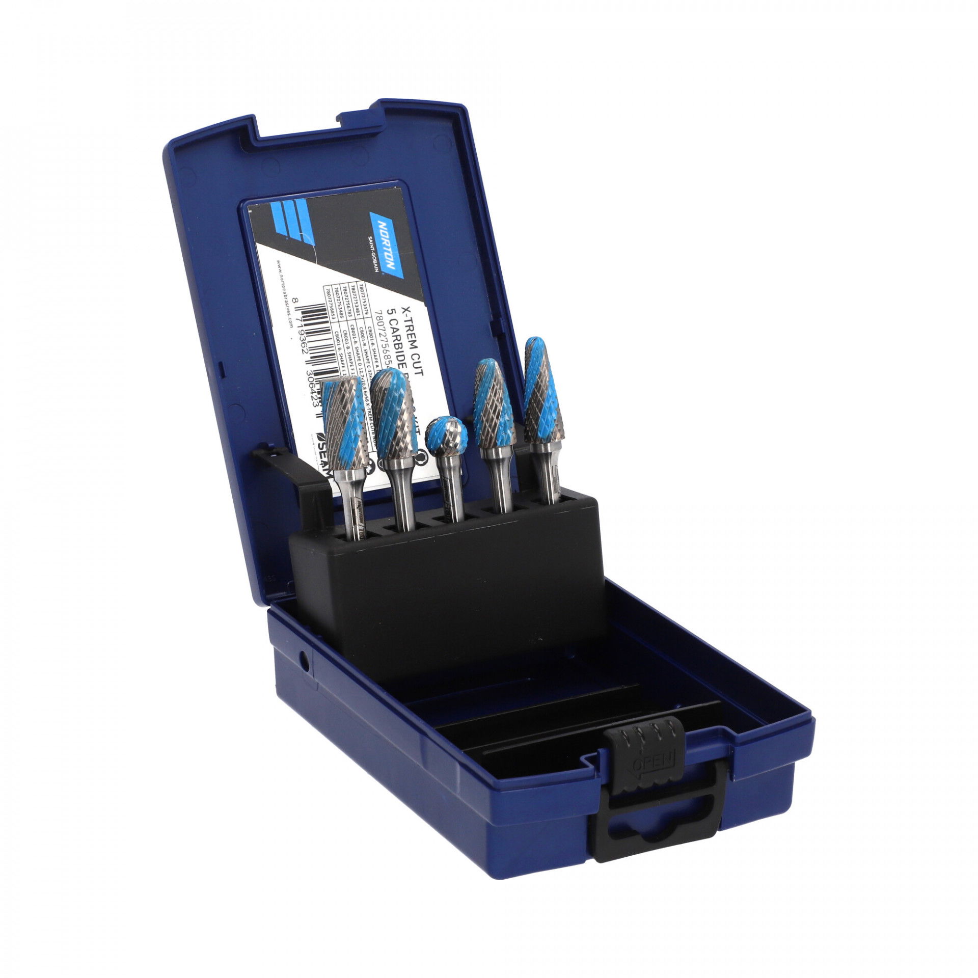 Norton Turbómaró X-TREM Cut acél, titán, nikkel, réz, stb. ötvözetekhez 12x30x6x75mm termék fő termékképe