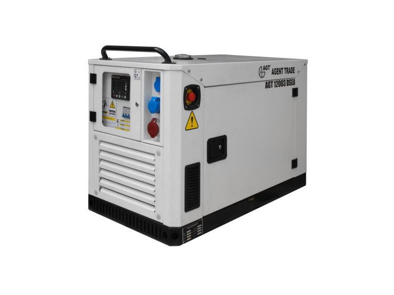  AGT 12003 DSEA dízel AVR áramfejlesztő 400V-12 kVA, hangszigetelt burkolat, automatikus indítás  termék fő termékképe