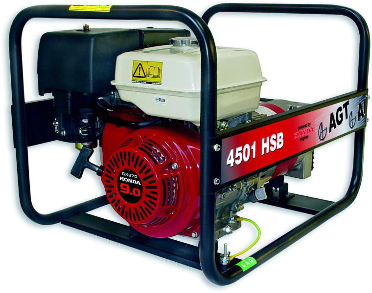  AGT 4501 HSB áramfejlesztő - HONDA GX270  termék fő termékképe