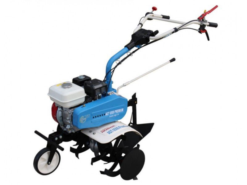  AGT 6500 PREMIUM rotációs kapa tartozékkal, HONDA GP160 +2 db ajándék gumikerék! - papírdobozban  termék fő termékképe