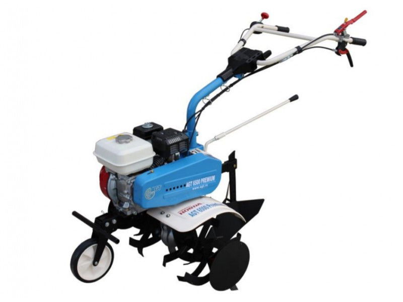  AGT 6500 PREMIUM rotációs kapa tartozékkal, HONDA GX200 +2 db ajándék gumikerék! - összeszerelve  termék fő termékképe