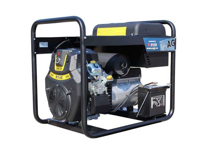  AGT 12501 RaSBE R16 áramfejlesztő - RATO R740D motor, 16L tank, elektromos indítás  termék fő termékképe