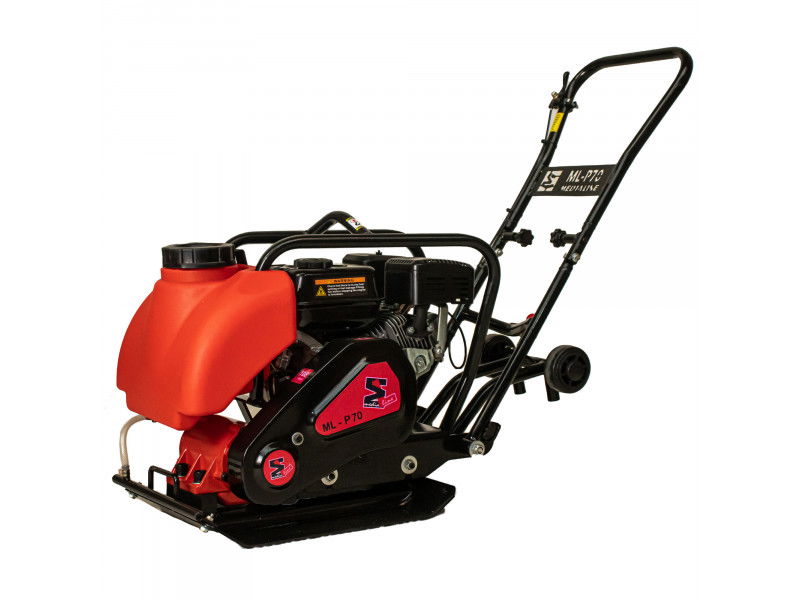  MEDIA LINE P70 lapvibrátor - víztankkal, LONCIN G200, 12kN, 37x51cm, 70kg, KIFUTÓ cikk!  termék fő termékképe