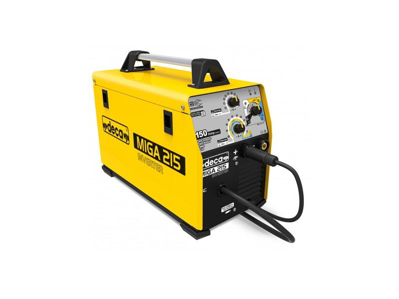  DECA MIGA 215 inverteres hegesztő - MIG/MAG, MMA, TIG DC, 10-150A, 230V  termék fő termékképe