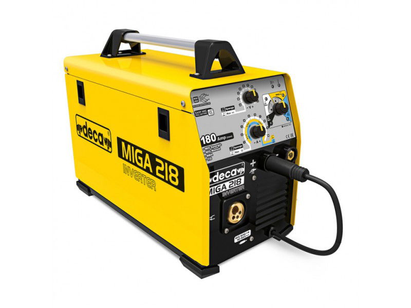  DECA MIGA 218 inverteres hegesztő - MIG/MAG, MMA, TIG DC, 10-180A, 230V  termék fő termékképe