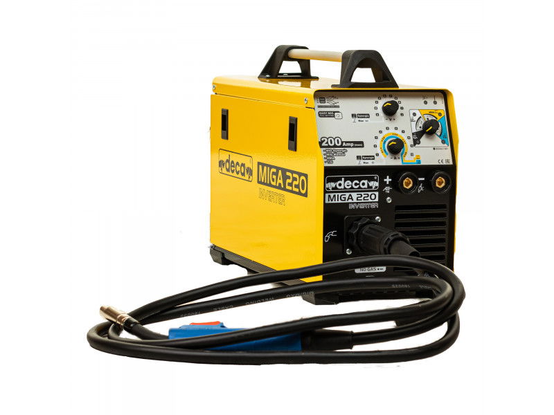  DECA MIGA 220 inverteres hegesztő - MIG/MAG, MMA, TIG DC, 10-180A, 230V  termék fő termékképe