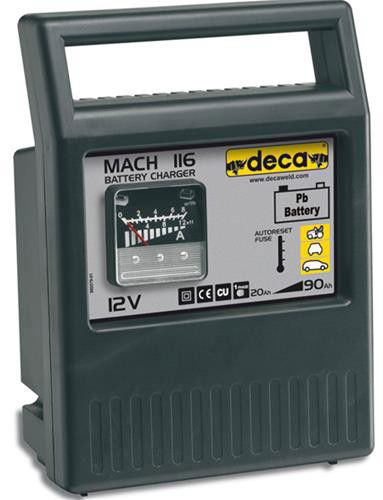  DECA MACH116 akkumulátortöltő - 12V, 6A, max. 90Ah  termék fő termékképe