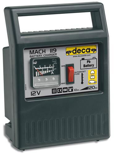  DECA MACH119 akkumulátortöltő - 12V, 9A, max. 120Ah  termék fő termékképe
