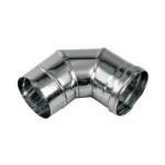  Füstcső könyök MASTER BV110/170/290/310/400/500 - 150mm  termék fő termékképe