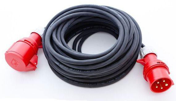  Elektromos hosszabbító MASTER B30, RS30/40 - 5m, 63A-6h, H07RH-F, 4x10mm2, H: 4515.335  termék fő termékképe