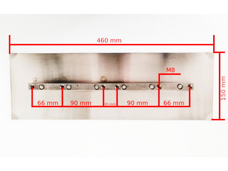  BETONTROWEL glettelő lapátkészlet - 1200 mm, 5 db  termék fő termékképe